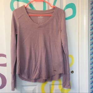 Hollister lilac shirt